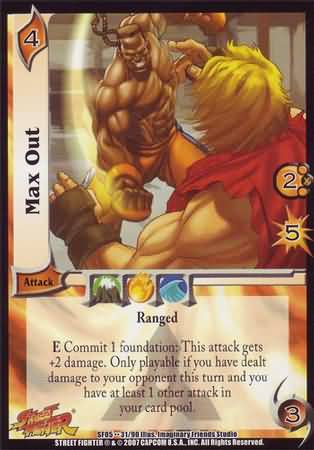 Max Out SF05 31 UFS SF05 Extreme Rivals Singles Max Out SF05 31 UFS SF05 Extreme Rivals Singles