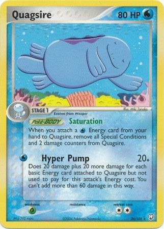 Quagsire 26 109 Rare Quagsire 26 109 Rare