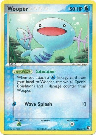 Wooper 81 109 Common Wooper 81 109 Common