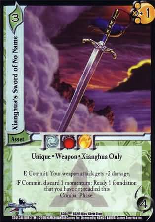 Xianghua s Sword of No Name SC Xianghua s Sword of No Name SC