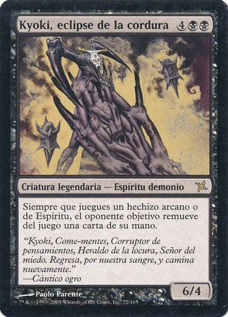 Kyoki eclipse de la cordura Kyoki Sanity s Eclipse 072 165 Spanish Betrayers of Kamigawa Spanish Singles Kyoki eclipse de la cordura Kyoki Sanity s Eclipse 072 165 Spanish Betrayers of Kamigawa Spanish Singles