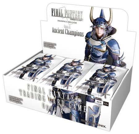 Final Fantasy TCG Opus X Ancient Champions Booster Box of 36 Packs Final Fantasy TCG Sealed Product Final Fantasy TCG Opus X Ancient Champions Booster Box of 36 Packs Final Fantasy TCG Sealed Product