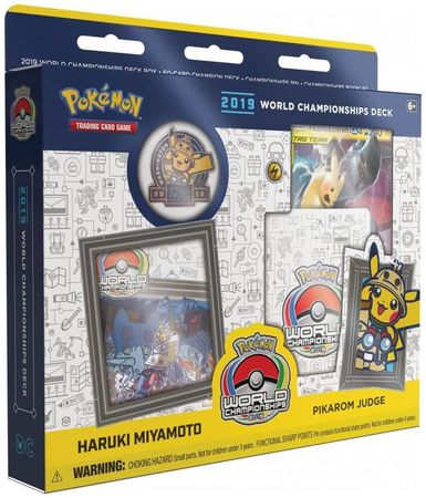 2019 World Championship Pikarom Judge Haruki Miyamoto Deck Pokemon Pokemon Sealed Product 2019 World Championship Pikarom Judge Haruki Miyamoto Deck Pokemon Pokemon Sealed Product