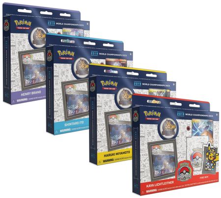 Pokemon - 2019 World Championship Decks (Set of 4)