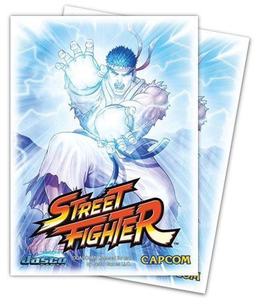 Dragon Shield Street Fighter Ryu 100ct Standard Size Sleeves AT 16011 Sleeves Dragon Shield Street Fighter Ryu 100ct Standard Size Sleeves AT 16011 Sleeves