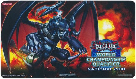 Yugioh WCQ National 2018 Destruction Dragon Mini Playmat Mouse Pad Yugioh WCQ National 2018 Destruction Dragon Mini Playmat Mouse Pad