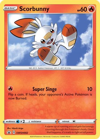 Scorbunny Pokemon Sword Shield Promos Pokemon Trollandtoad