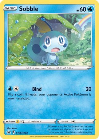 Sobble SWSH003 Promo Pokemon Sword Shield Promos Sobble SWSH003 Promo Pokemon Sword Shield Promos