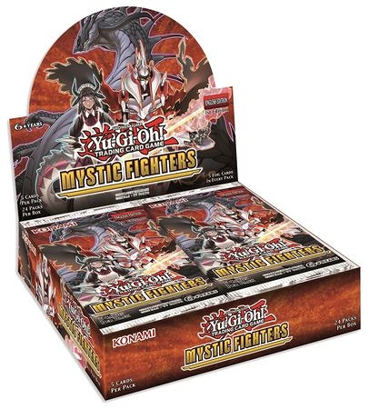 Mystic Fighters Booster Box of 24 1st Edition Packs Yugioh Yu Gi Oh Sealed Product Mystic Fighters Booster Box of 24 1st Edition Packs Yugioh Yu Gi Oh Sealed Product
