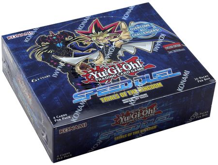 Yugioh Speed Duel Trials of the Kingdom Booster Box 1st Edition Factory Sealed 