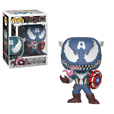 Venomized Captain America 364 POP Vinyl Figure Venom Venomized Captain America 364 POP Vinyl Figure Venom