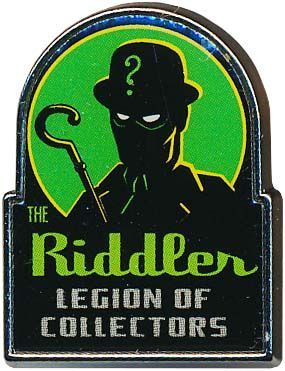 DC The Riddler Pin Legion of Collectors Funko DC The Riddler Pin Legion of Collectors Funko