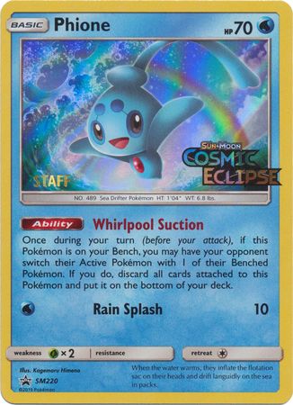 Verified Phione - Cosmic Eclipse by Pokemon Cards