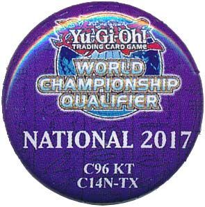 Yugioh WCQ National 2017 Purple Pin Yugioh WCQ National 2017 Purple Pin