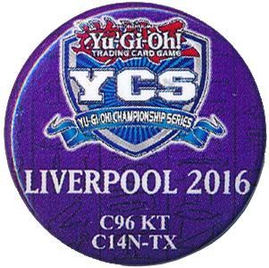 Yugioh YCS Liverpool 2016 Purple Pin Yu Gi Oh Memorabilia Yugioh YCS Liverpool 2016 Purple Pin Yu Gi Oh Memorabilia