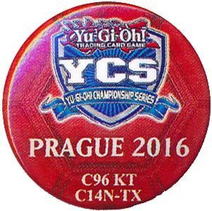 Yugioh YCS Prague 2016 Red Pin Yugioh YCS Prague 2016 Red Pin