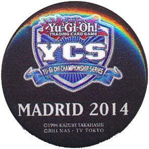 Yugioh YCS Madrid 2014 Black Pin Yugioh YCS Madrid 2014 Black Pin