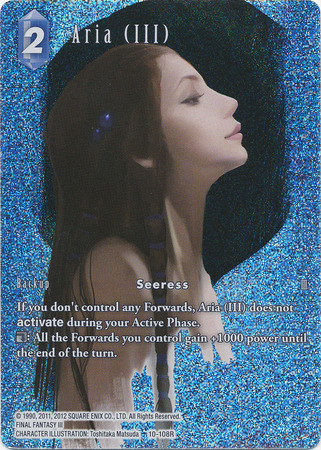 Aria III 10 108R Full Art Foil Aria III 10 108R Full Art Foil