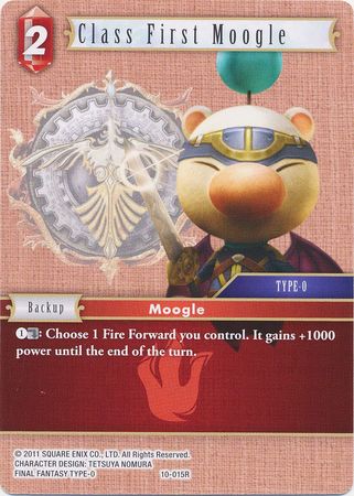 Class First Moogle 10 015R Rare Opus X Collection Singles Class First Moogle 10 015R Rare Opus X Collection Singles