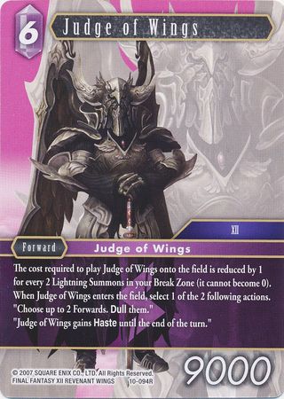 Judge of Wings 10 094R Rare Opus X Collection Ancient Champions Singles Judge of Wings 10 094R Rare Opus X Collection Ancient Champions Singles