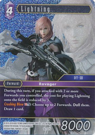 Lightning 10 137S Starter Foil Opus X Collection Foil Singles Lightning 10 137S Starter Foil Opus X Collection Foil Singles