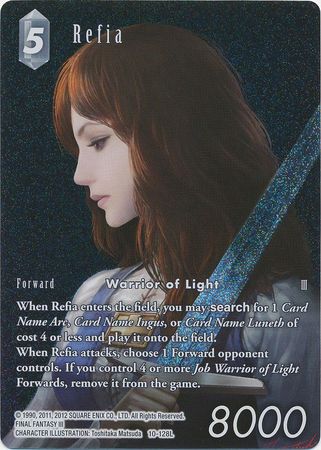 Refia 10 128L Full Art Foil Opus X Collection Ancient Champions Foil Singles Refia 10 128L Full Art Foil Opus X Collection Ancient Champions Foil Singles