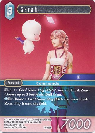 Serah 10 035R Rare Serah 10 035R Rare