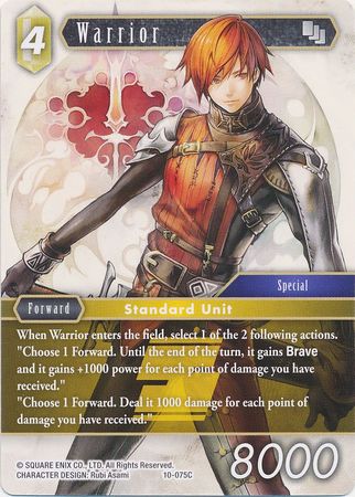 Warrior 10 075C Common Opus X Collection Ancient Champions Singles Warrior 10 075C Common Opus X Collection Ancient Champions Singles