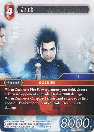 Zack 10 007H Hero Opus X Collection Ancient Champions Singles Zack 10 007H Hero Opus X Collection Ancient Champions Singles