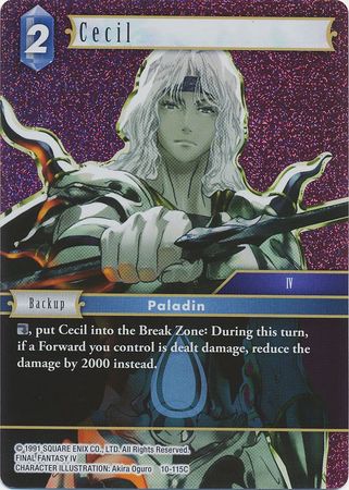 Cecil 10 115C Common Foil Cecil 10 115C Common Foil