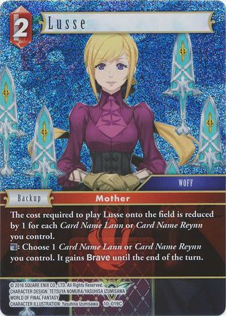 Lusse 10 019C Common Foil Opus X Collection Foil Singles Lusse 10 019C Common Foil Opus X Collection Foil Singles