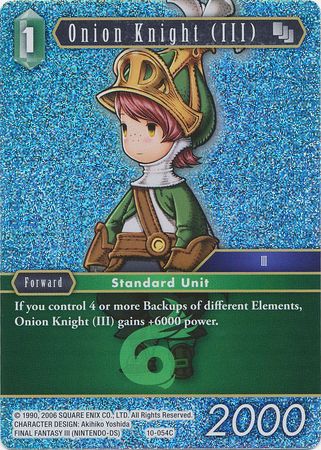 Onion Knight III Arc 10 054C Common Foil Onion Knight III Arc 10 054C Common Foil