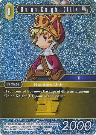Onion Knight III Ingus 10 077C Common Foil Onion Knight III Ingus 10 077C Common Foil