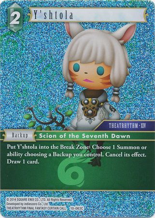 Y shtola 10 063C Common Foil Opus X Collection Foil Singles Y shtola 10 063C Common Foil Opus X Collection Foil Singles