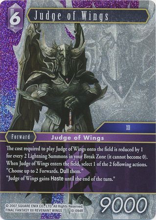 Judge of Wings 10 094R Rare Foil Judge of Wings 10 094R Rare Foil