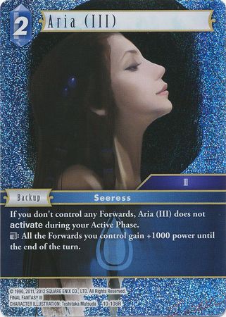Aria III 10 108R Rare Foil Aria III 10 108R Rare Foil