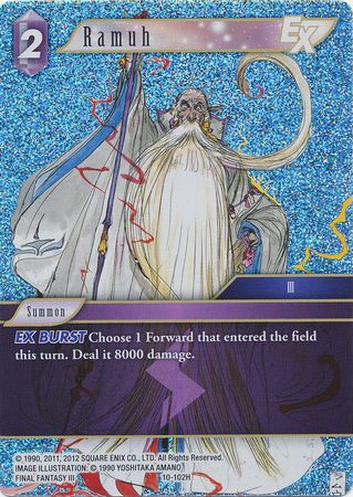 Ramuh EX 10 102H Hero Foil Ramuh EX 10 102H Hero Foil