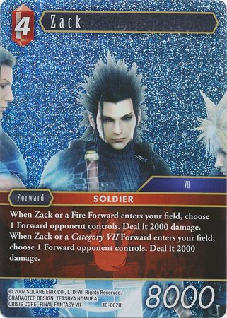 Zack 10 007H Hero Foil Zack 10 007H Hero Foil