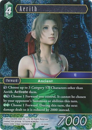 Aerith 10 046H Hero Foil Aerith 10 046H Hero Foil