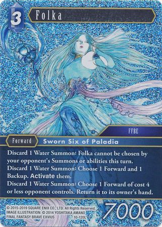 Folka 10 120L Legend Foil Opus X Collection Ancient Champions Foil Singles Folka 10 120L Legend Foil Opus X Collection Ancient Champions Foil Singles