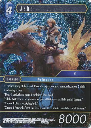 Ashe 10 106L Legend Foil Opus X Collection Foil Singles Ashe 10 106L Legend Foil Opus X Collection Foil Singles