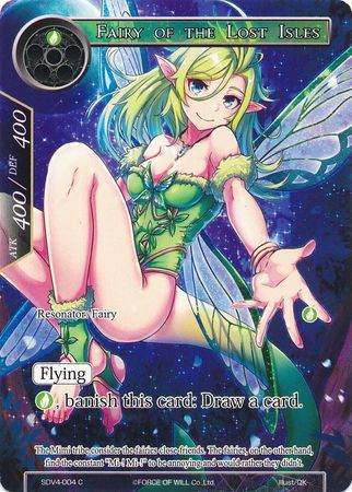 Fairy of the Lost Isles SDV4 004 Common Force of Will New Valhalla Starter Decks Singles Fairy of the Lost Isles SDV4 004 Common Force of Will New Valhalla Starter Decks Singles