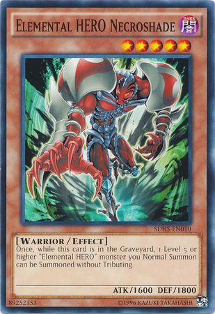 Elemental Hero Necroshade SDHS EN010 Common Unlimited Elemental Hero Necroshade SDHS EN010 Common Unlimited