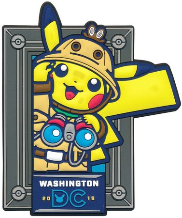 ピカチュウ ピンバッジ ワシントンDC 2019 ピカチュウ ピンバッジ ワシントンDC 2019 Pokemon World