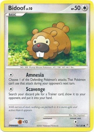 Bidoof - 70/130 - Common