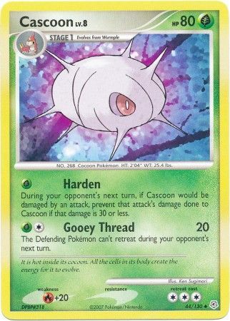 Cascoon 44 130 Uncommon Diamond Pearl Base Set Singles Cascoon 44 130 Uncommon Diamond Pearl Base Set Singles