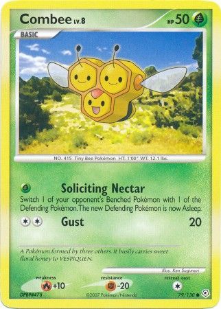 Combee 79 130 Common Diamond Pearl Base Set Singles Combee 79 130 Common Diamond Pearl Base Set Singles