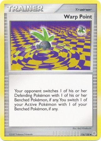 Warp Point 116 130 Uncommon Diamond Pearl Base Set Singles Warp Point 116 130 Uncommon Diamond Pearl Base Set Singles