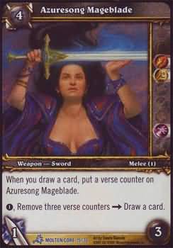 Azuresong Mageblade Molten Core 15 30 Rare Azuresong Mageblade Molten Core 15 30 Rare