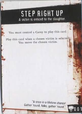 Step Right Up PT001 Freakshow HorrorClix Step Right Up PT001 Freakshow HorrorClix